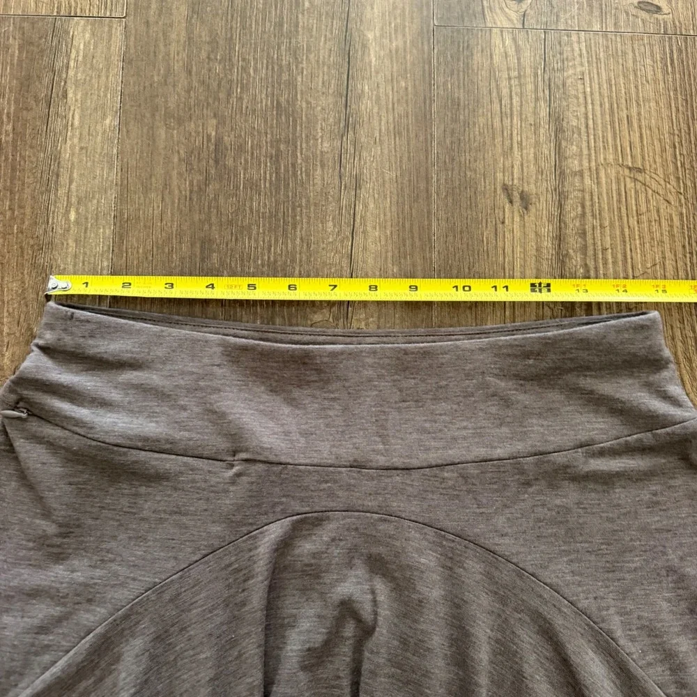 Royal Robbins Jammer Skirt Womens Medium Brown Heathered Stretch Hiking Travel
